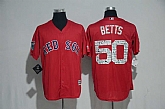 Boston Red Sox #50 Mookie Betts 2017 Spring Training New Cool Base Stitched Jersey,baseball caps,new era cap wholesale,wholesale hats